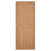 mahogany flat panel shaker style exterior shutters