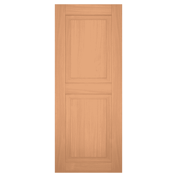 red grandis exterior shutter raised 2 panel