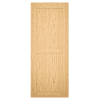 flat panel shaker style pine exterior shutter 2 sections