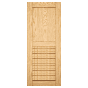 Pine Combination (Paneled/Louvered) Exterior Shutters | 1 Pair